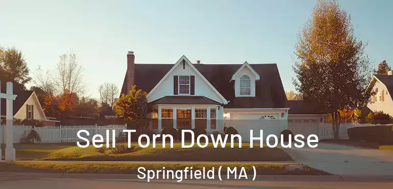  Sell Torn Down House Springfield ( MA )